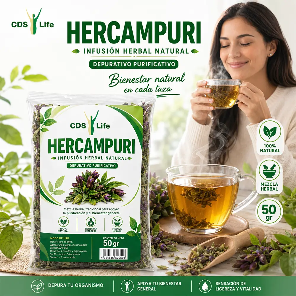 Hercampuri – Infusión Herbal Natural - Imagen 2