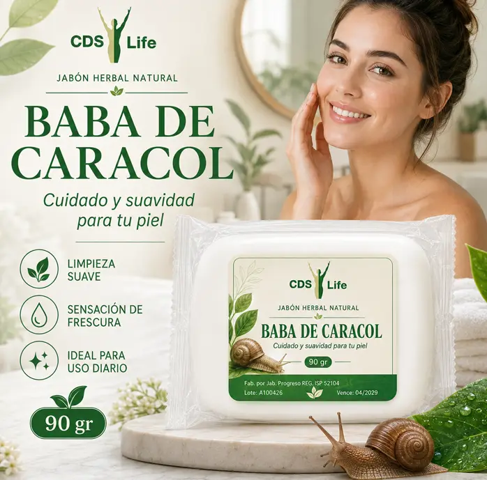Baba de Caracol – Jabón Herbal Natural - Imagen 2